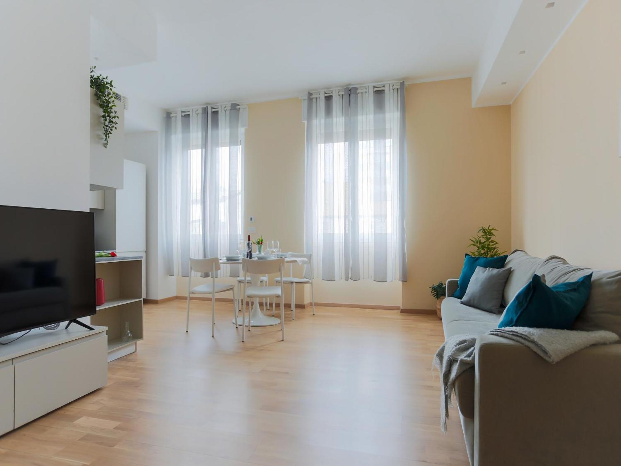 The Best Rent - Bright One-Bedroom Apartment In Corso Vittorio Emanuele II Milánó Kültér fotó